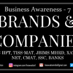 Major Brands & the Parent Companies | Business Awareness Part-7 | IIFT, TISSMAT, CMAT, TISSNET, XAT
