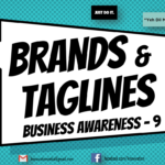 Brand Taglines & Slogans | 2020 Business Awareness | Part-9 | TISSMAT, CMAT, IIFT, XAT, DUJAT, Banks
