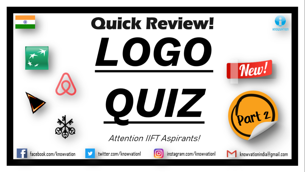 Logo Quiz | Part-2 | Technology, FMCG, Telecom, Tyres, Banking & Finance | IIFT Centric