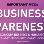 Business Awareness-1 MCQs | Economy, Business Affairs & Human Resource | XAT, TISSMAT, TISSNET, CMAT