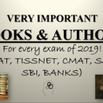 Important Books & Authors | GK questions for IIFT, TISSNET, XAT, CMAT, Banks & govt. exams 2019