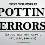 Spotting Error in English Sentences | MCQs | Verbal Ability | SNAP, TISSNET, CMAT, Banks Exams