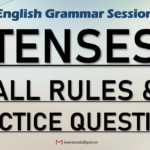 Tenses in English Grammar | Rules, Examples, Explanation, MCQs | Learn & Practice 12 types of Tenses