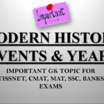 Modern History and Freedom struggle of India | Static GK | TISSNET, CMAT, MAT, SSC, Bank Exams