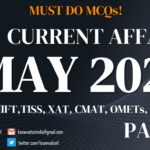 Current Affairs Questions for MAY 2020 | PART-1 | G.K | XAT, IIFT, TISS, CMAT, Bank, RBI Grade B