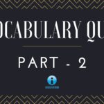 English Vocabulary Quiz – 2