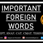 Important Foreign Words | Part-2 | Origins | Meanings | Verbal Ability for IIFT, SNAP & other Exams