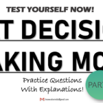 XAT Decision Making | Part-3 | Decision Making Questions and Explanations