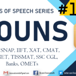 Nouns | Grammar – Parts of Speech | Types & Questions | SNAP, IIFT, XAT, TISS, CMAT, Banks, SSC CGL