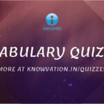 English Vocabulary Quiz – 11