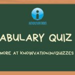 English Vocabulary Quiz – 12