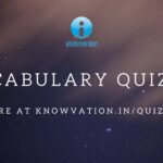 English Vocabulary Quiz – 7