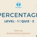 Percentage Level-1 Quiz-2