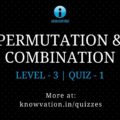 Permutation & Combination Level-3 Quiz-1