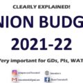 Union Budget 2021-22 | Clearly Explained | Important for GDs, PIs & WATs | CAT, XAT, CMAT, TISSNET