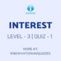 Simple & Compound Interest Level-3 Quiz-1