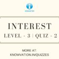 Simple & Compound Interest Level-3 Quiz-2