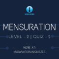Mensuration Level-2 Quiz-2